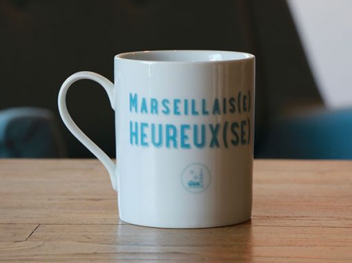 Marseillais(e) heureux(se) | Mug couleur
