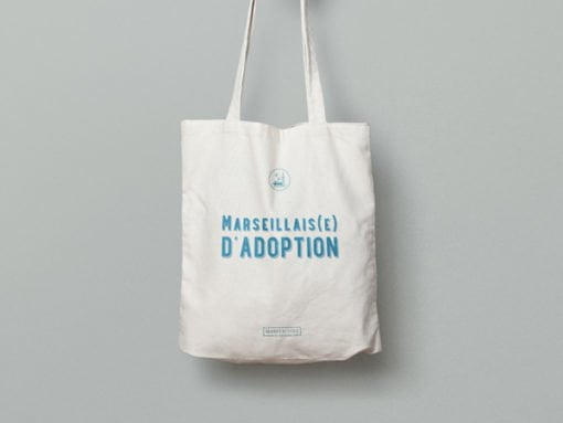 Marseillais(e) d'adoption | Tote bag tissu