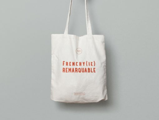 Frenchy(ie) Remarquable | Tote bag tissu